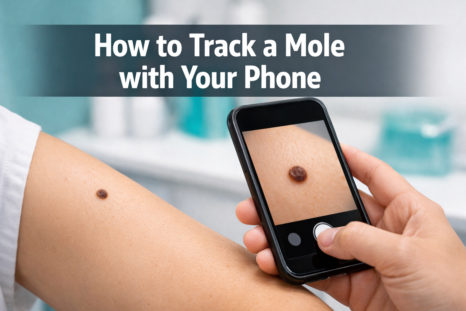 How to Track a Mole with Your Phone (photo rules + what changes matter)
