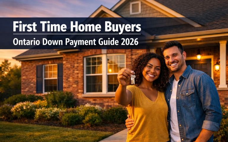 first time home buyers ontario down payment