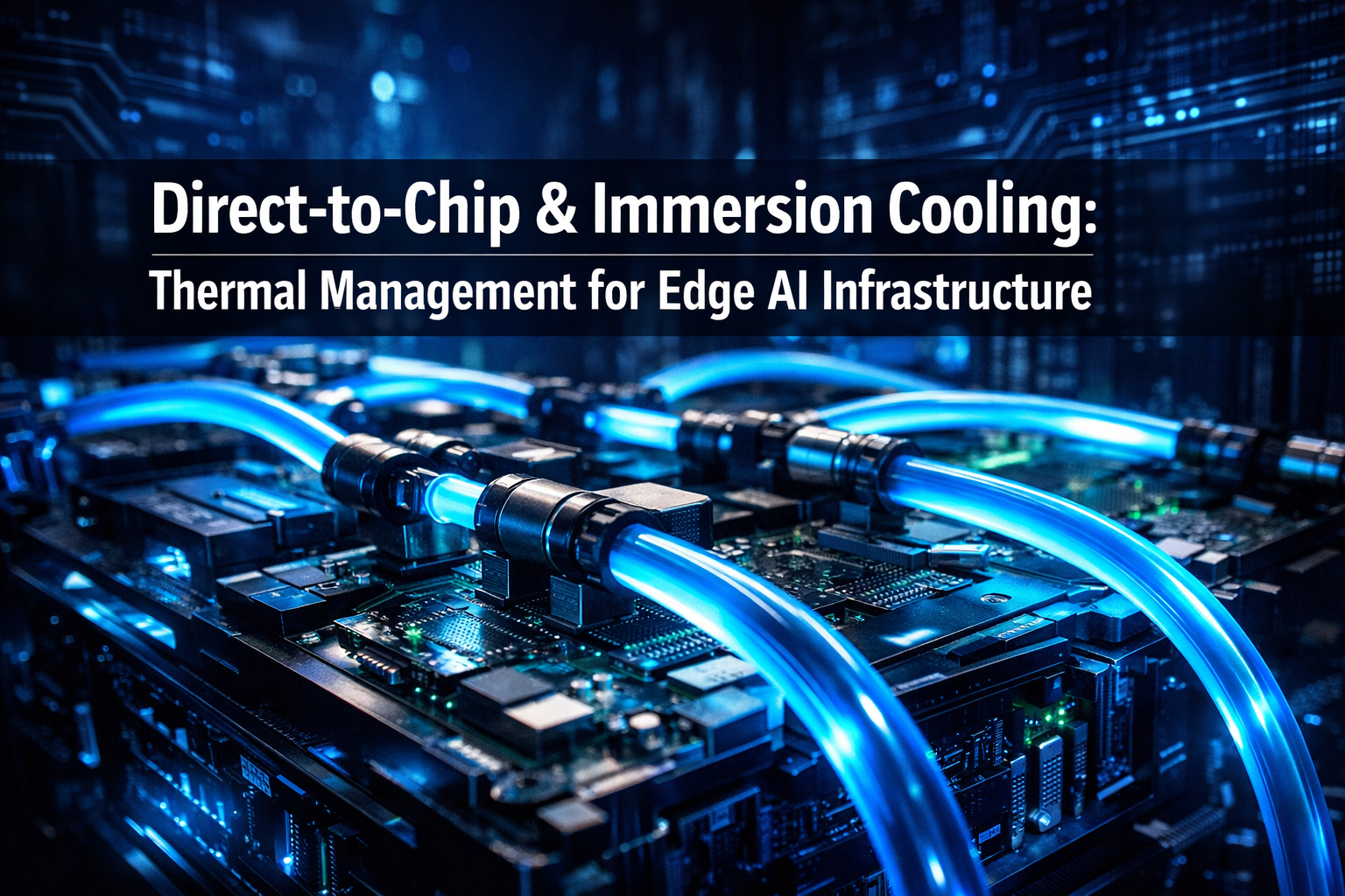 Direct-to-Chip and Immersion Cooling: Thermal Management Solutions Enabling Edge AI Infrastructure