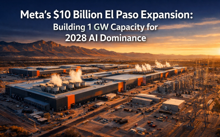 Meta's $10 Billion El Paso Expansion: Building 1 GW Capacity for 2028 AI Dominance